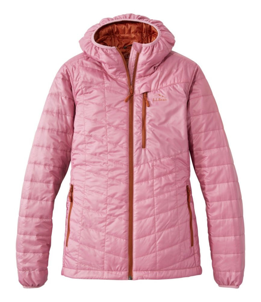 Women's PrimaLoft Packaway Hooded Jacket, Rose Shadow, small image number 1