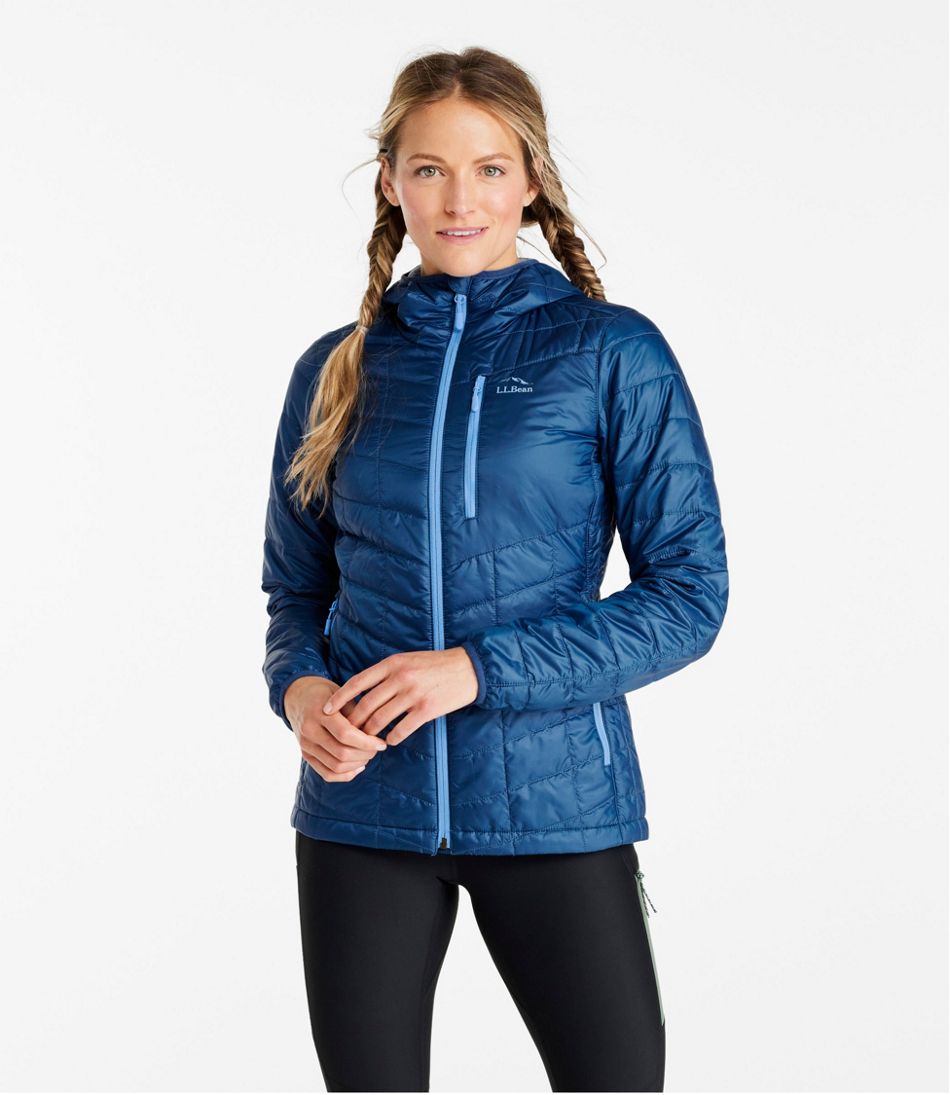 Women's PrimaLoft Packaway Hooded Jacket | Insulated Jackets at L.L.Bean