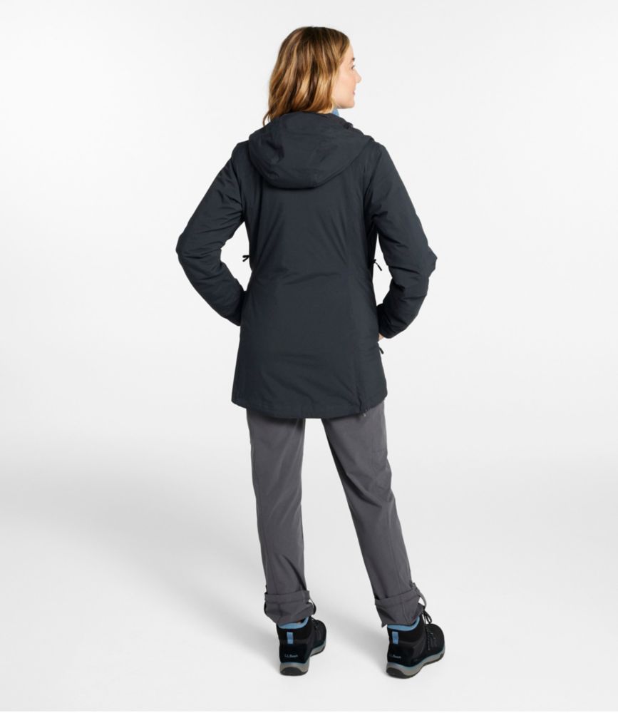 Women's Waterproof PrimaLoft Packaway Jacket, Dark Marine Blue, small image number 5