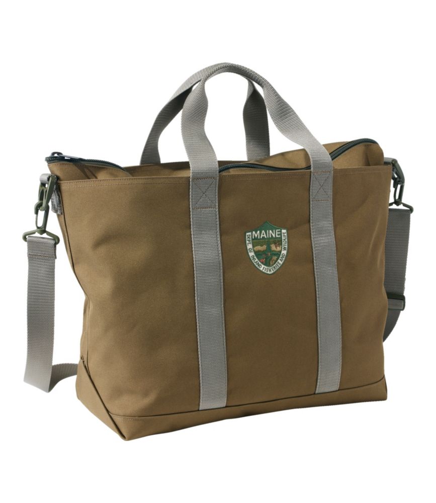 L.L.Bean Zip Hunter's Tote Bag with Strap