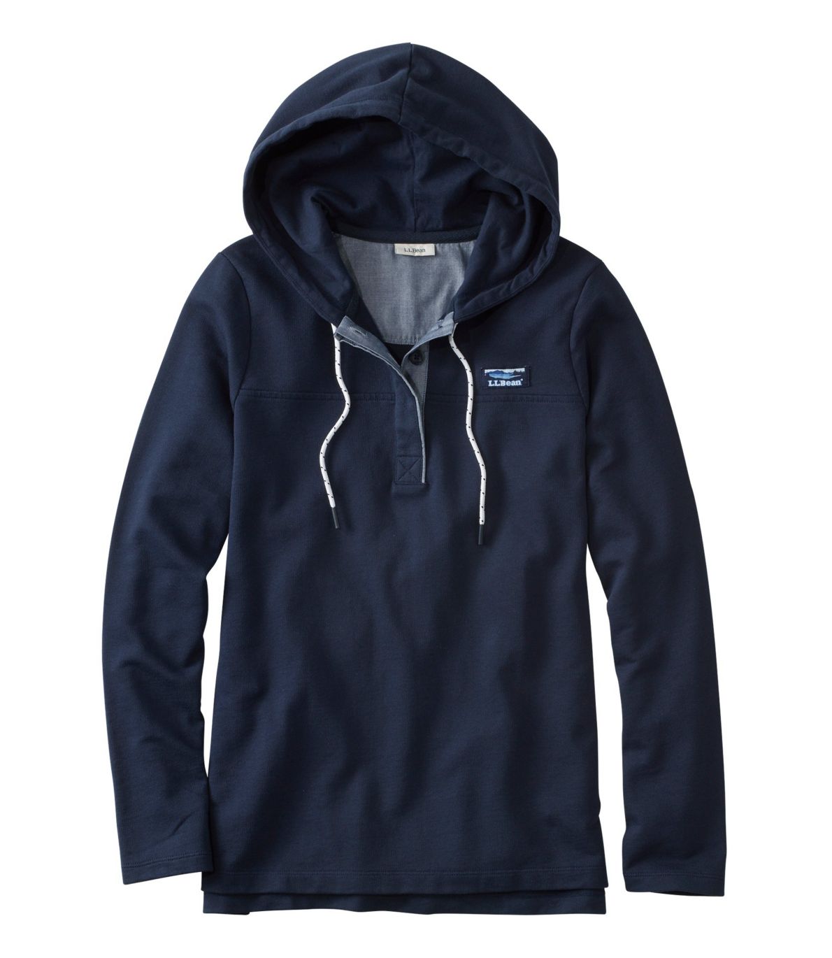Women's Soft Cotton Rugby, Hoodie Pullover