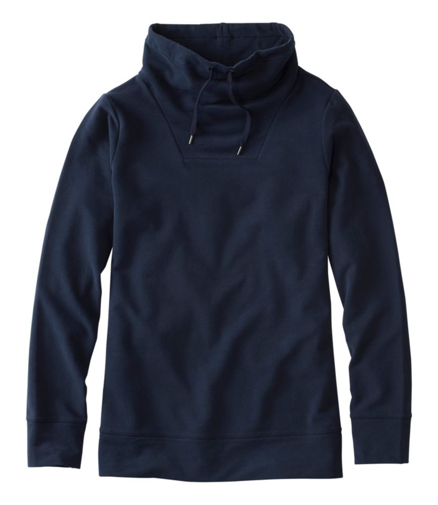 funnel neck hoodie