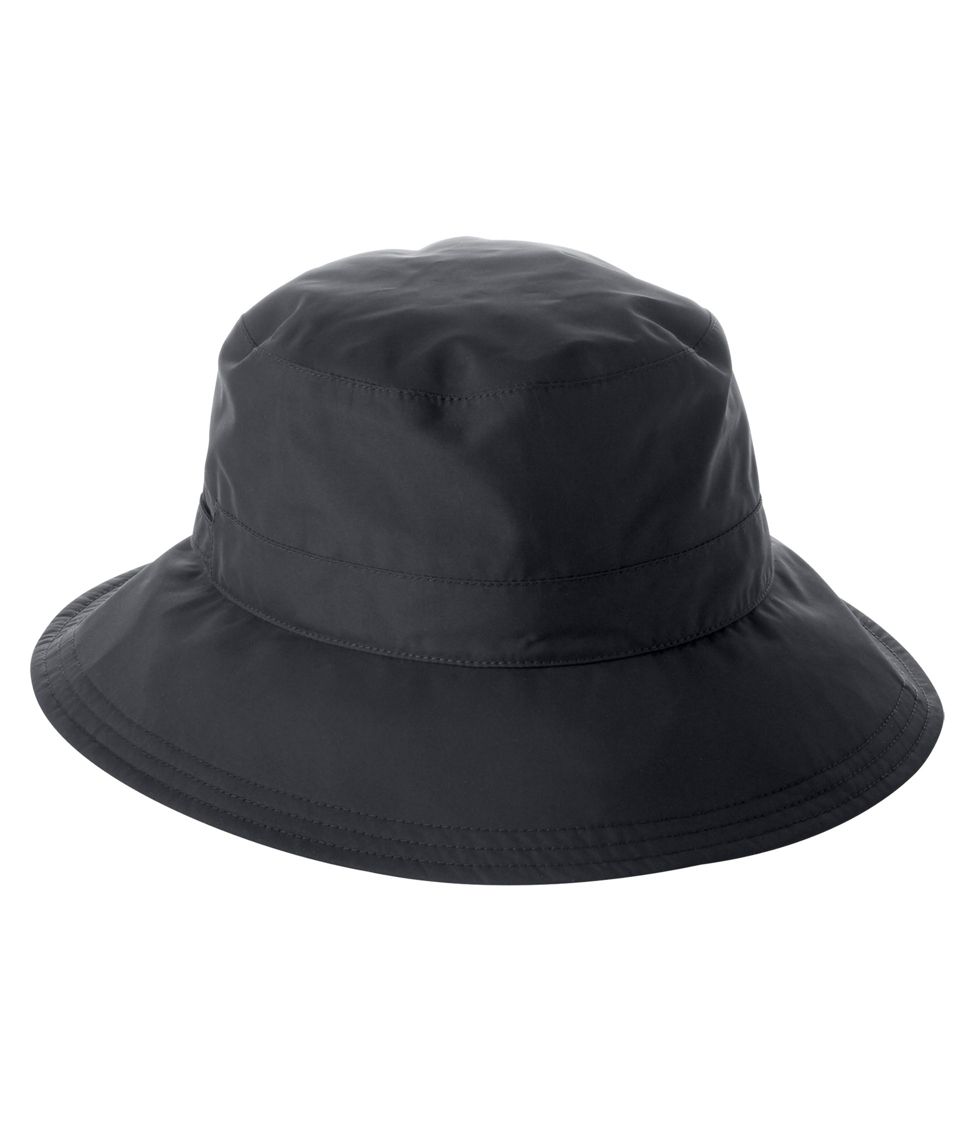 Women's H2Off Rain Bucket Hat Black Small, Synthetic/Nylon | L.L.Bean