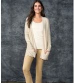 Women's Classic Cashmere Open Cardigan with Pocket