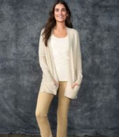 Women's Classic Cashmere Open Cardigan with Pocket at L.L. Bean