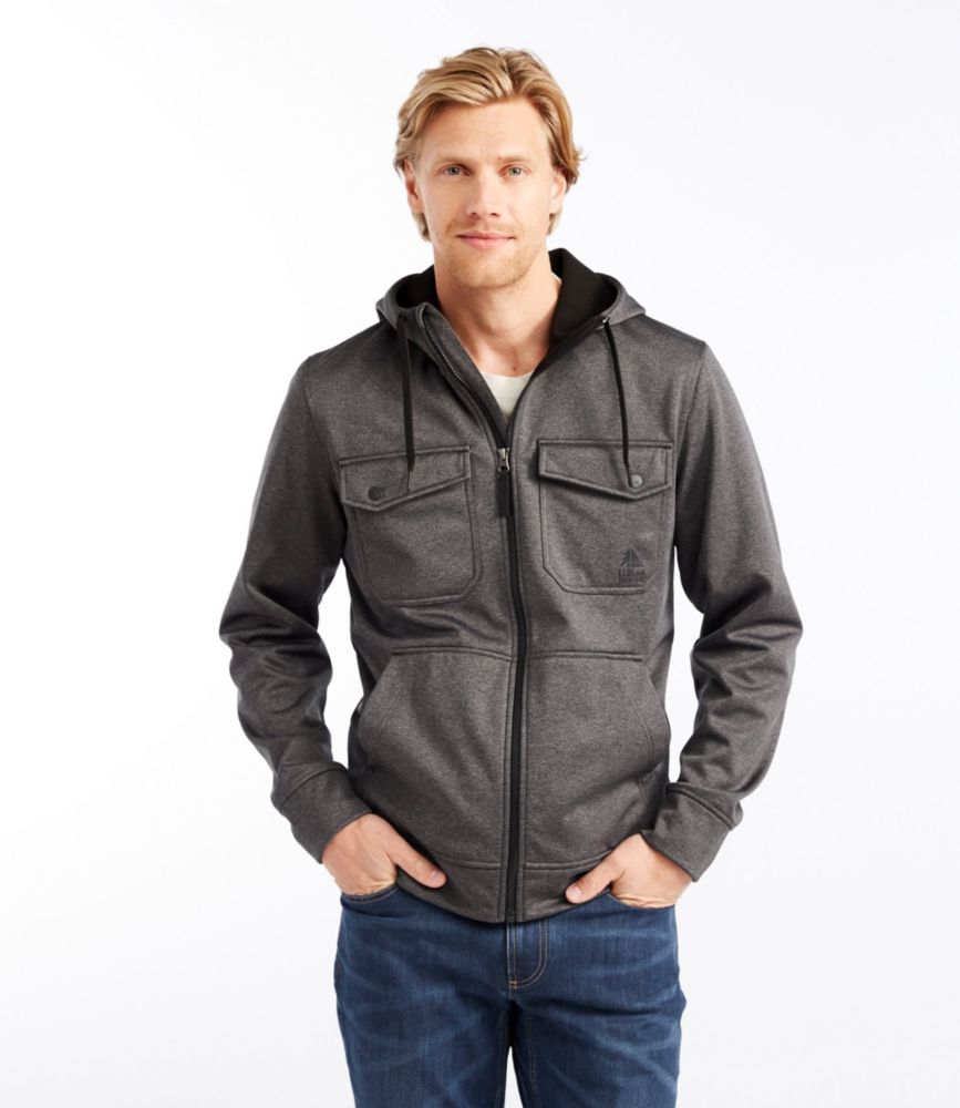 windproof hooded sweatshirt