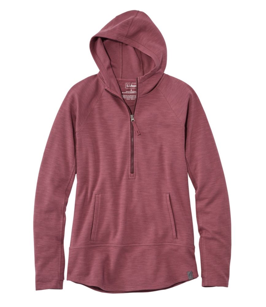 half zip pullover hoodie