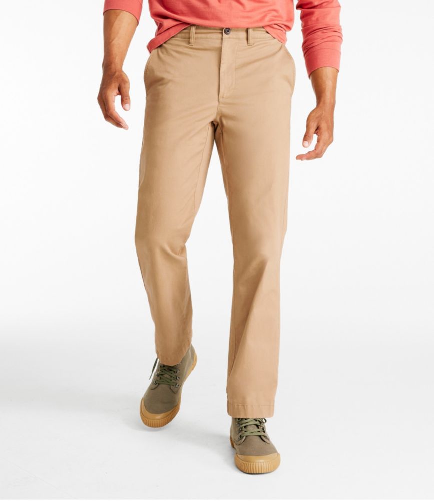 Men's Lakewashed® Stretch Khakis, Standard Fit, Straight Leg, Bronze Clay, small image number 2