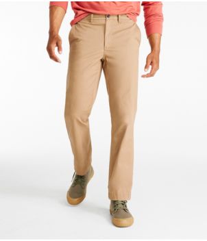 Men's Lakewashed Stretch Khakis, Standard Fit, Straight Leg