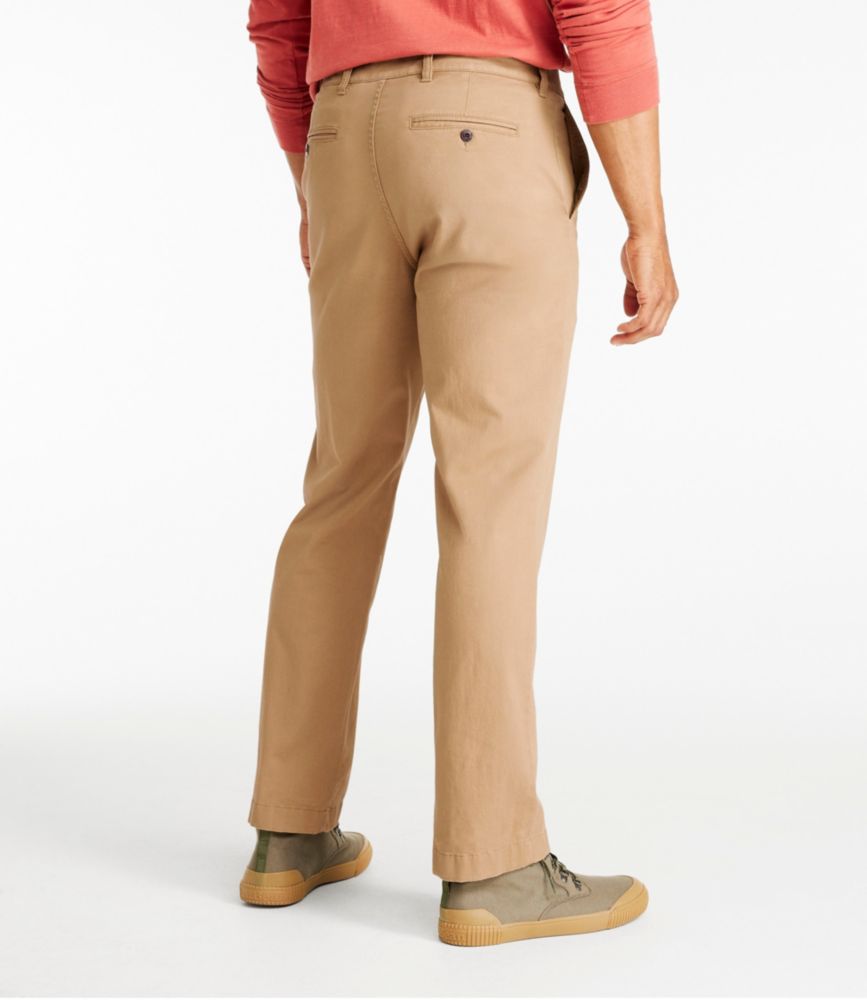 Men's Lakewashed® Stretch Khakis, Standard Fit, Straight Leg, Bronze Clay, small image number 3