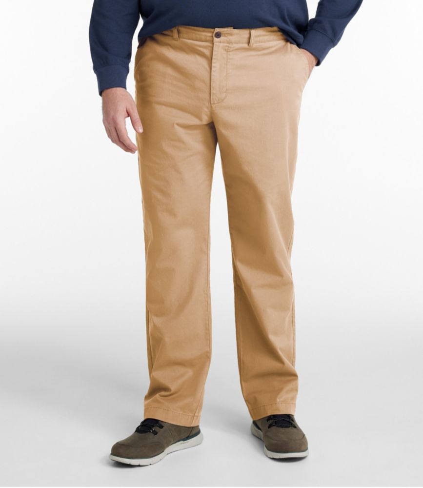 Men's Lakewashed® Stretch Khakis, Standard Fit, Straight Leg, Bronze Clay, small image number 4