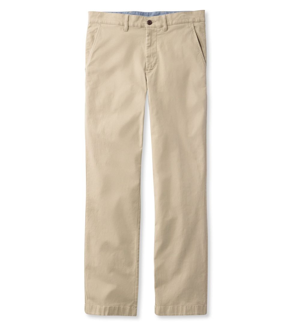Men's Lakewashed Stretch Khakis, Standard Fit | Pants at L.L.Bean