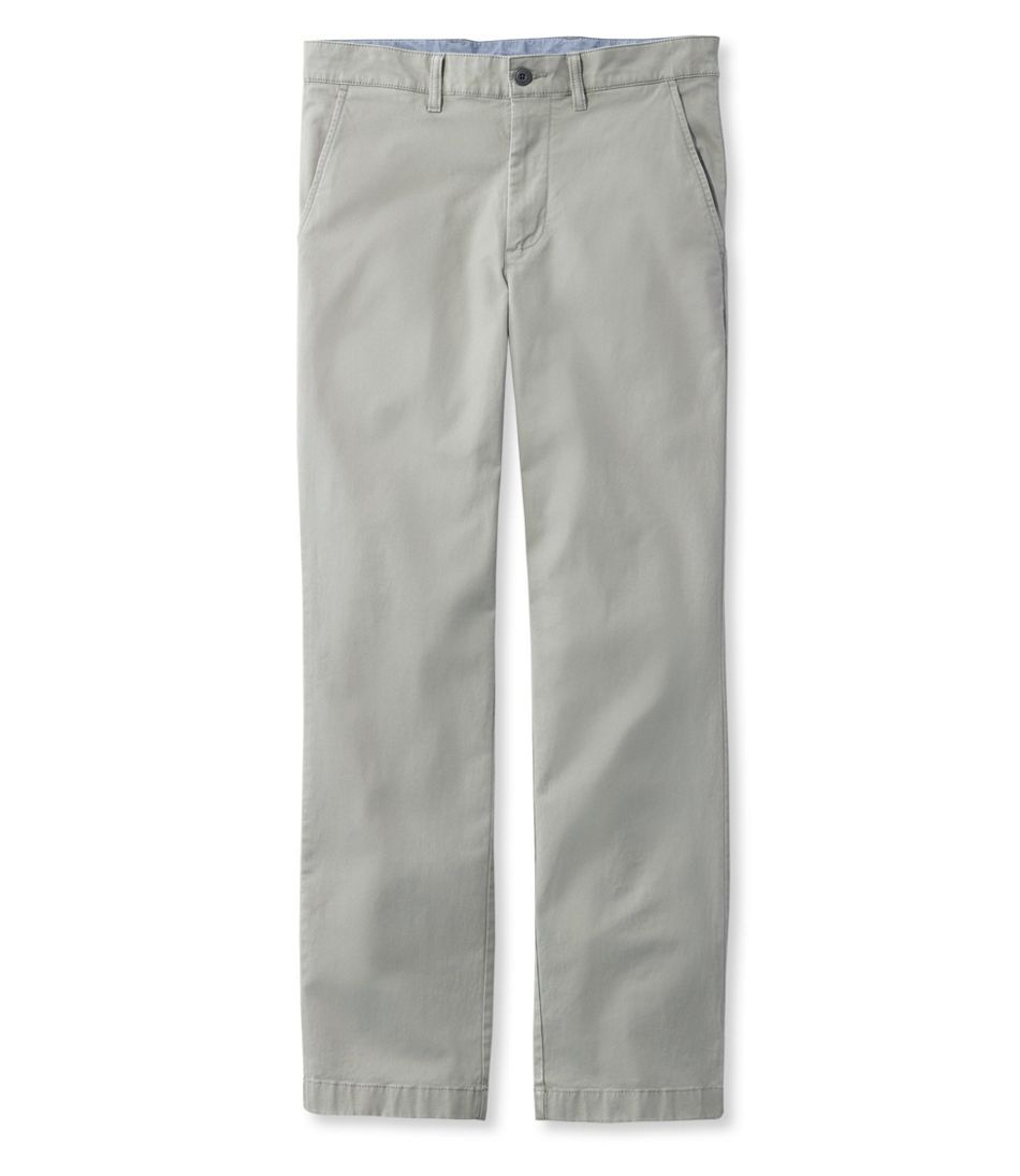 Men's Lakewashed Stretch Khakis, Standard Fit | Pants & Jeans at L.L.Bean