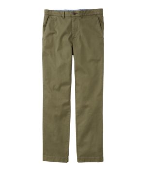 Men's Lakewashed Stretch Khakis, Standard Fit, Straight Leg