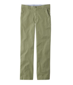 Men's Lakewashed Stretch Khakis, Natural Fit, Straight Leg