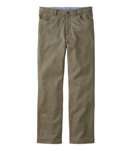 Men's Lakewashed® Five-Pocket Stretch Khakis, Standard Fit