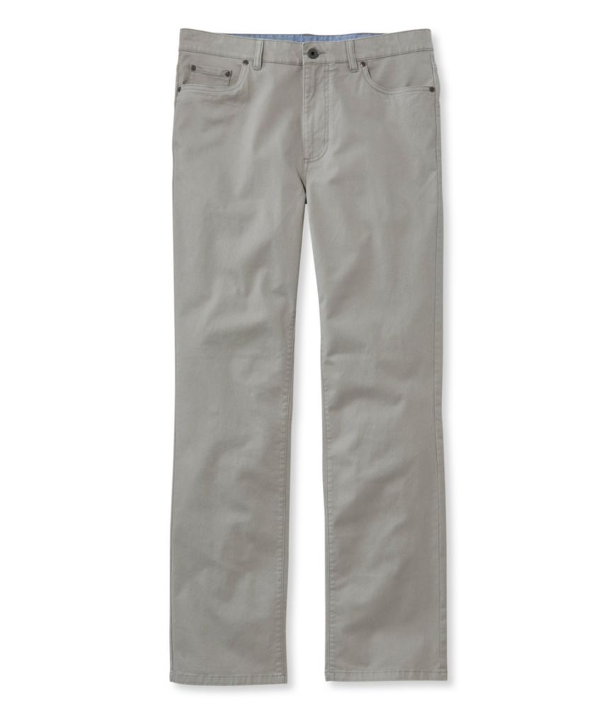 Men's Lakewashed FivePocket Stretch Khakis, Standard Fit Pants