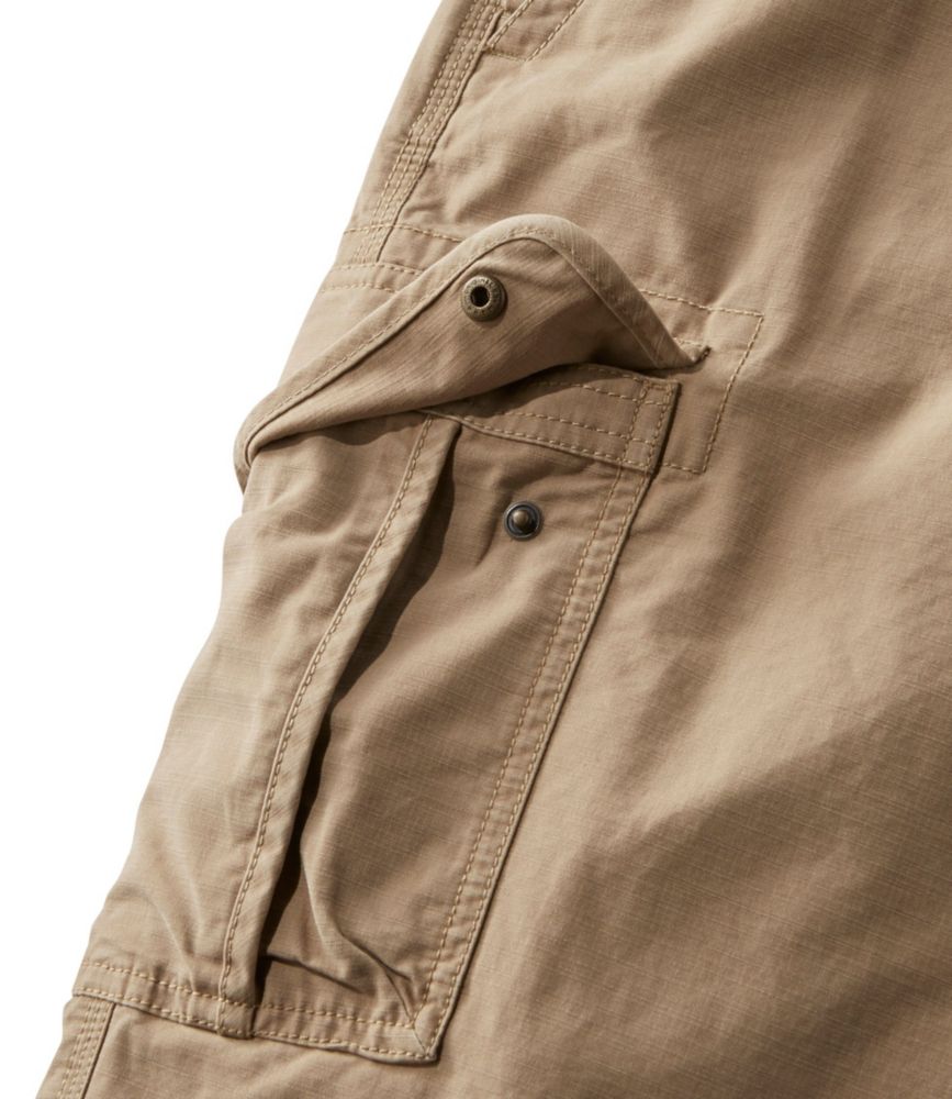 mens cargo shorts with snap pockets