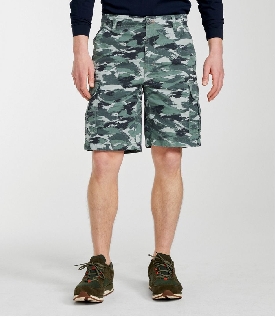 Stampd Cotton Camo Print Cargo Shorts in Natural for Men Mens Clothing Shorts Cargo shorts 