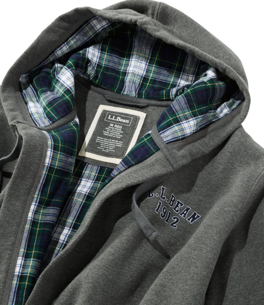 Men's Rugby Robe, Flannel-Lined, Hooded, , small image number 6