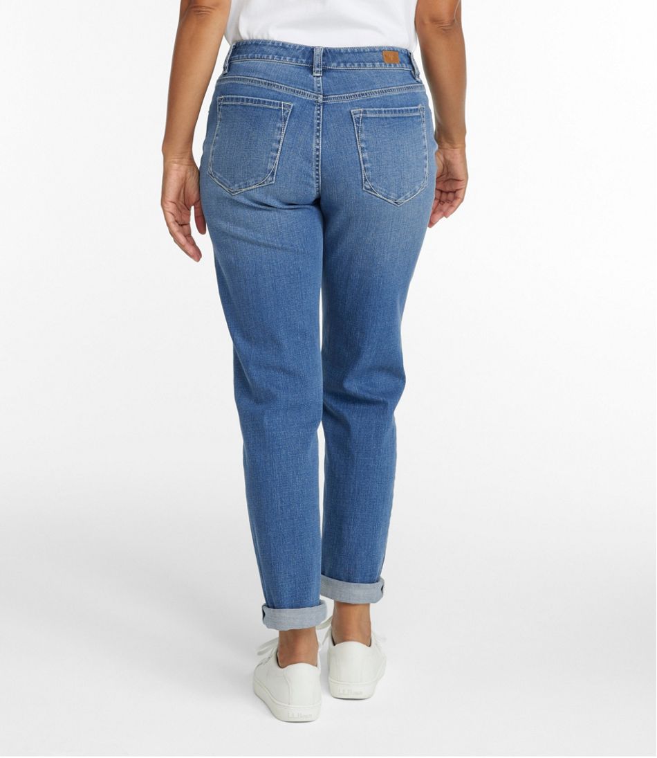 Women's Signature Organic Denim Boyfriend Jeans, Low-Rise Women's Signature Organic Denim Boyfriend Jeans, Low-Rise