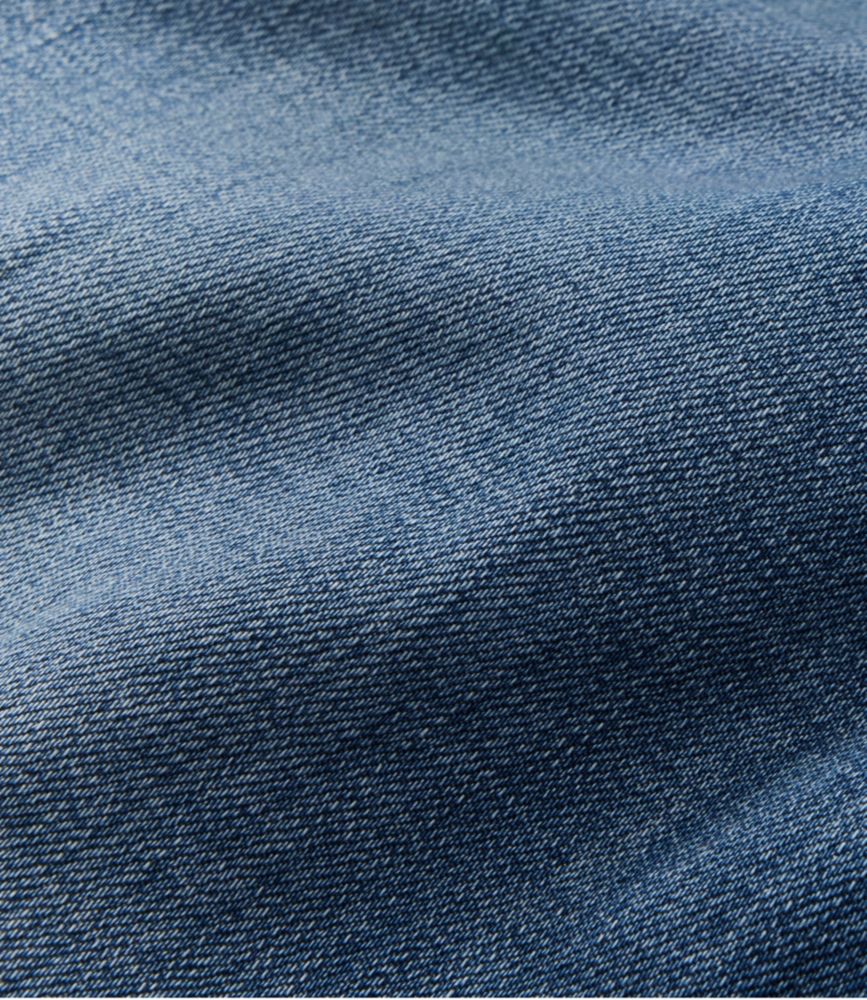 Women's Signature Organic Denim Boyfriend Jeans, Low-Rise Straight-Leg