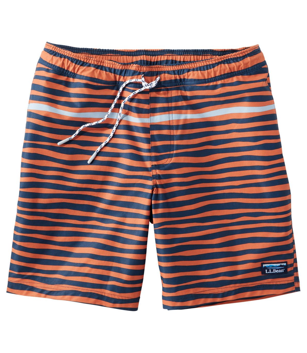 Men's Vacationland Stretch Swim Trunks, 8", Print at L.L. Bean