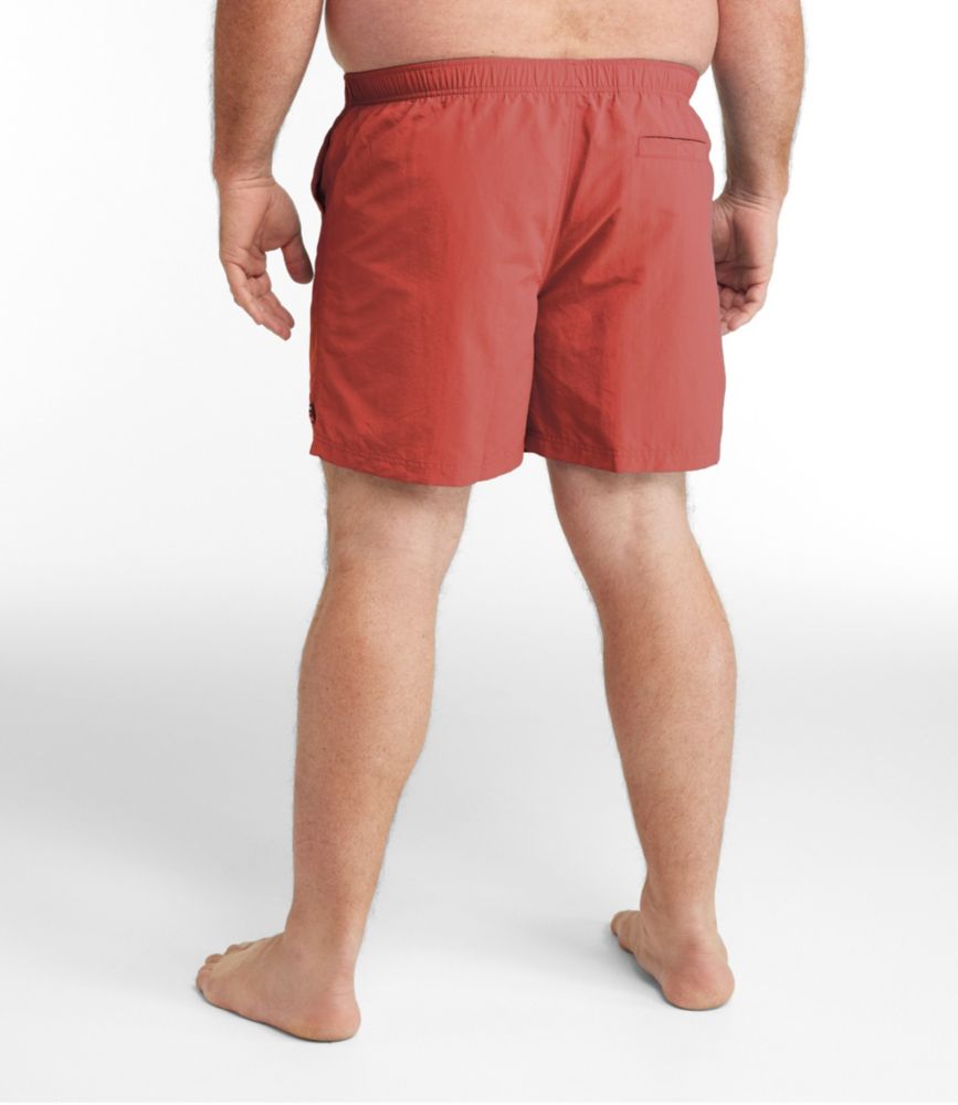 Men's Classic Supplex Sport Shorts, 6", Antique Red, small image number 5