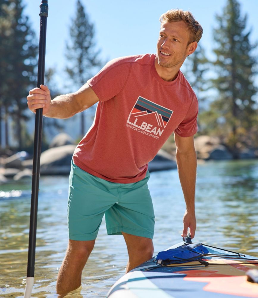 Men's Sport Shorts with SUPPLEX® fabric, 8", Blue Water, small image number 8