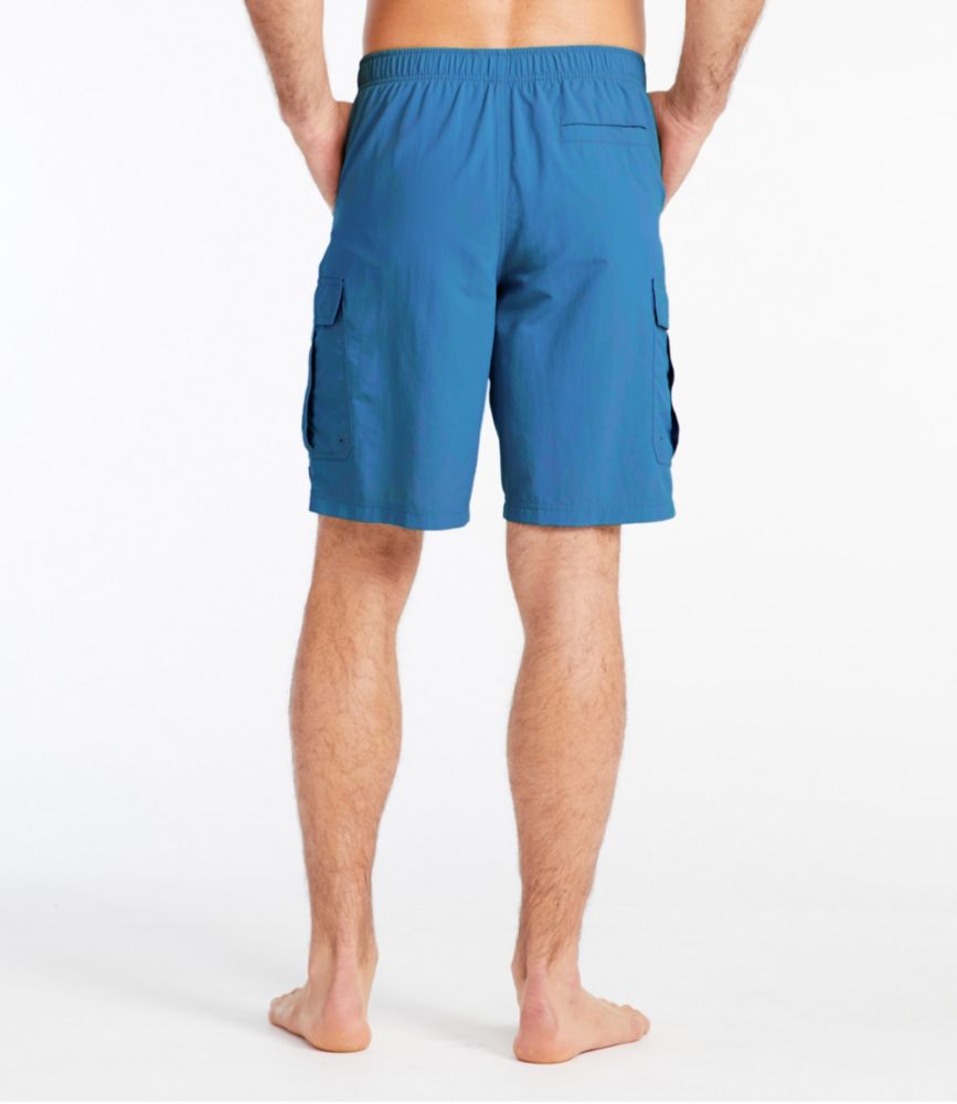 Men's Classic Supplex Sport Shorts, Cargo, 10", Cobalt, small image number 3