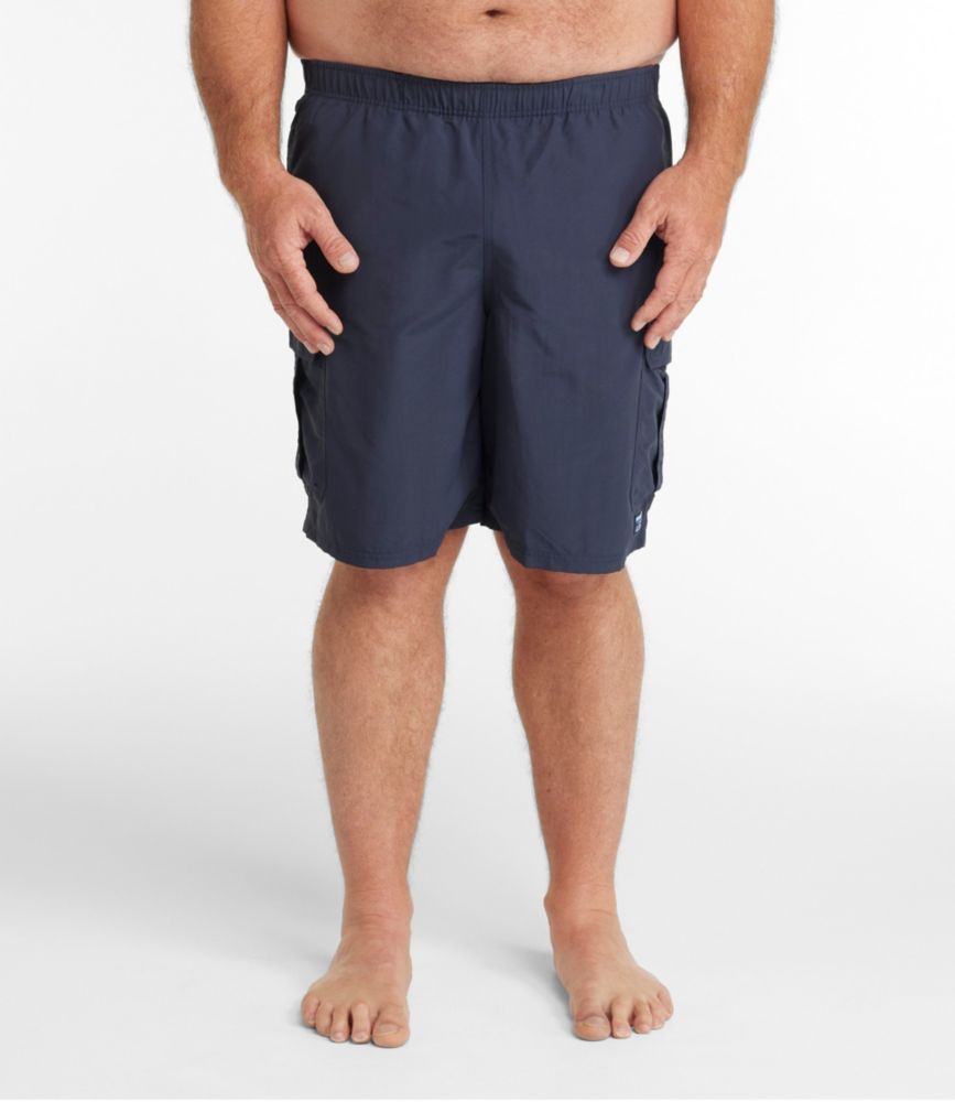 Men's Classic Supplex Sport Shorts, Cargo, 10", Blue Water, small image number 4