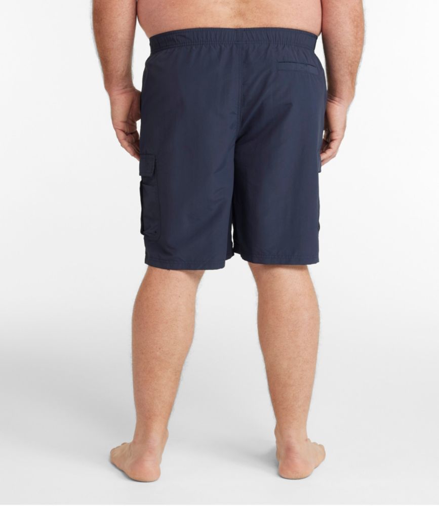 Men's Classic Supplex Sport Shorts, Cargo, 10", Iron Blue, small image number 5