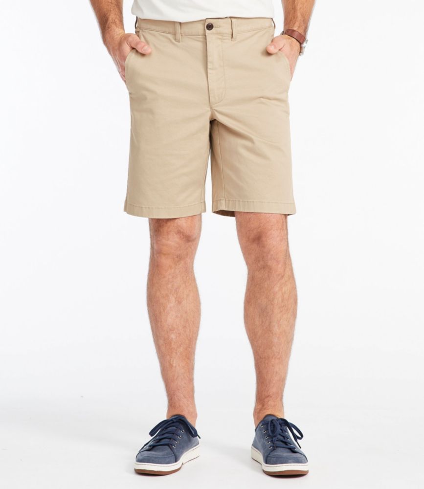 Men's Lakewashed® Stretch Khaki Shorts, 9", Deepwater Blue, small image number 2