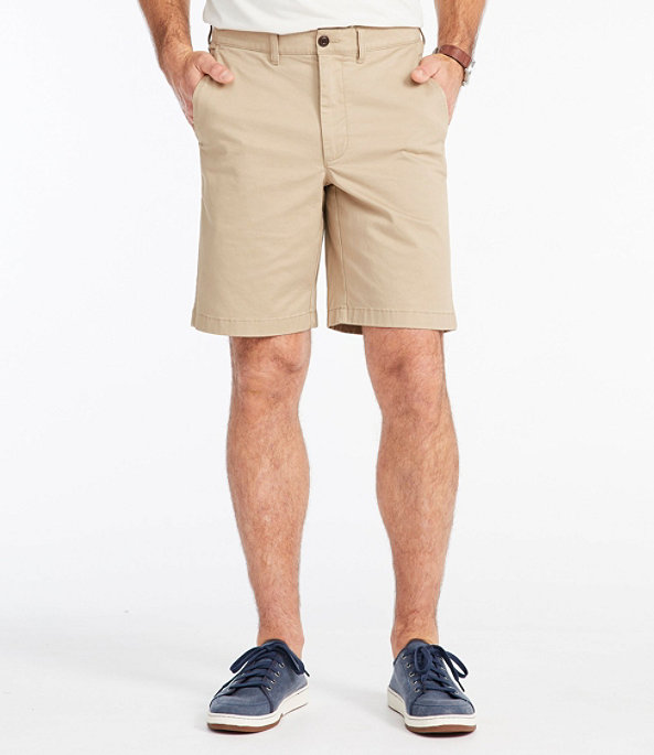 Men's Lakewashed Stretch Khaki Shorts, , large image number 1