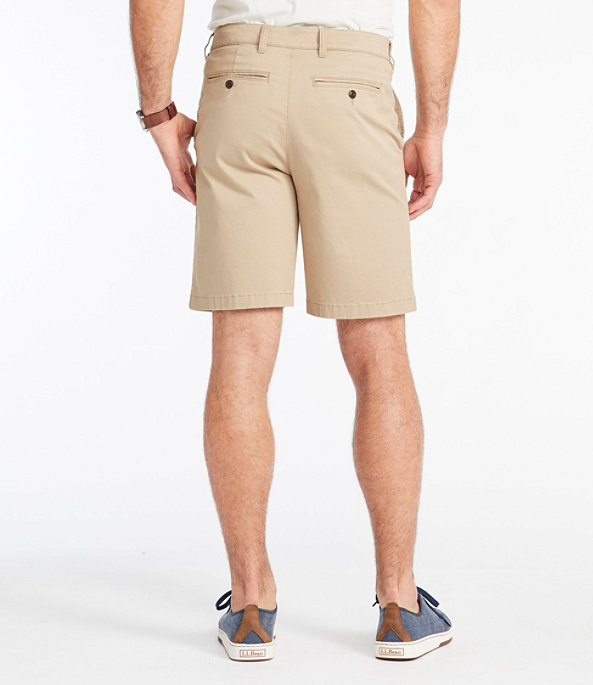Men's Lakewashed Stretch Khaki Shorts, Khaki, large image number 2