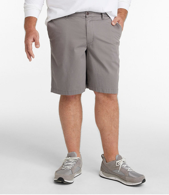 Men's Lakewashed Stretch Khaki Shorts, Storm Gray, large image number 4