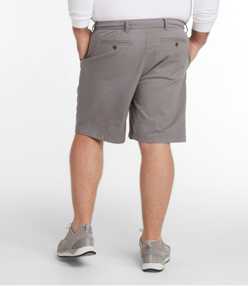 Men's Lakewashed® Stretch Khaki Shorts, 9", Heritage Khaki, small image number 6