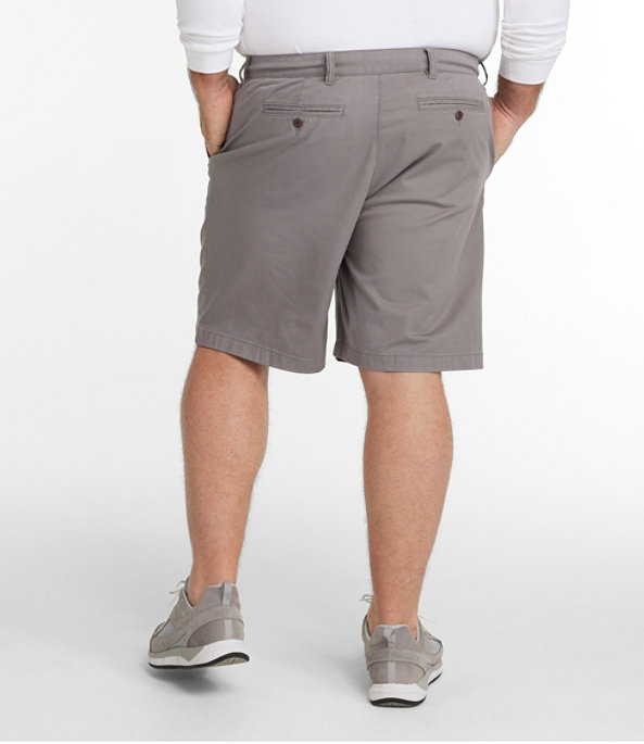 Merino Wool Stretch Chino Shorts, Light Khaki