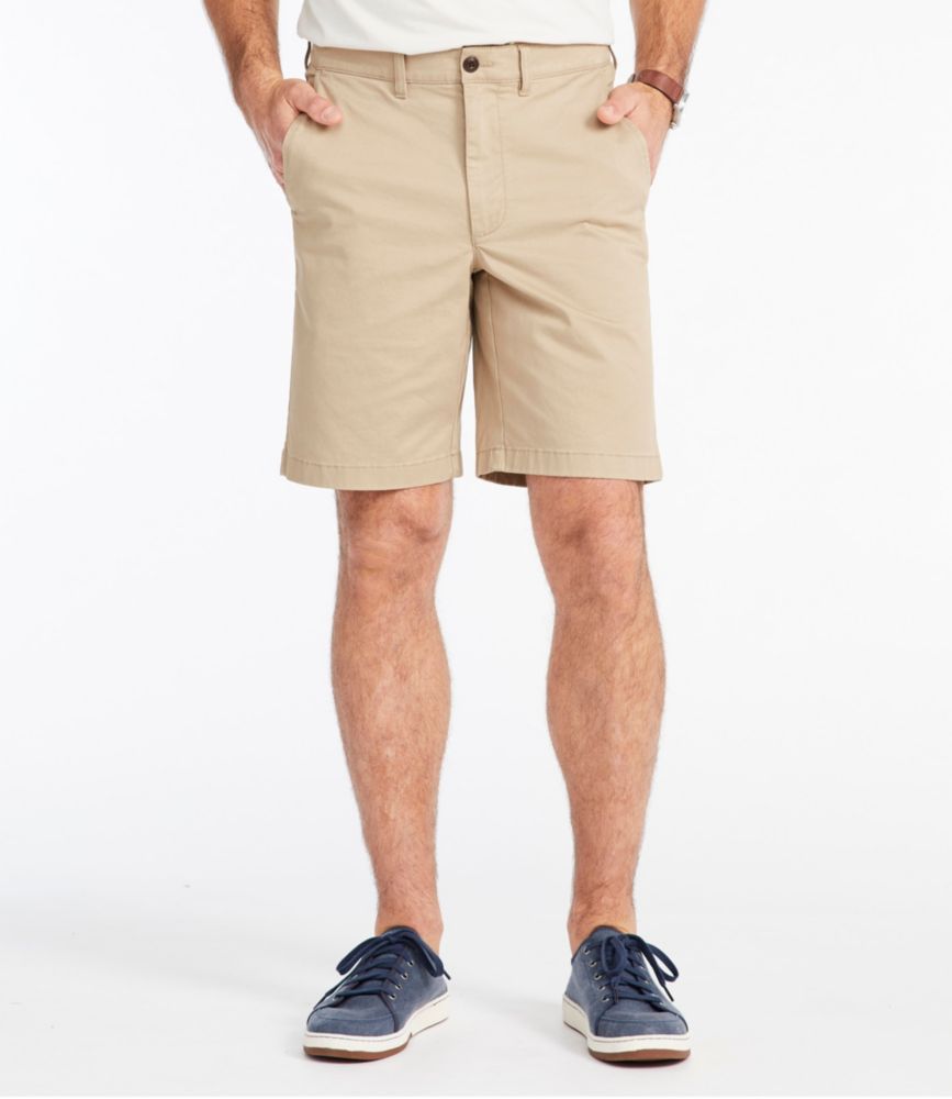 Men's Lakewashed® Stretch Khaki Shorts, 9"