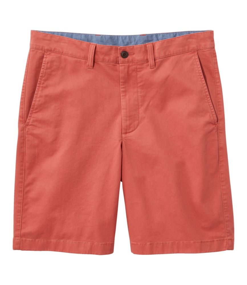 Men's Lakewashed Stretch Khaki Shorts, Standard Fit Shorts at L.L.Bean