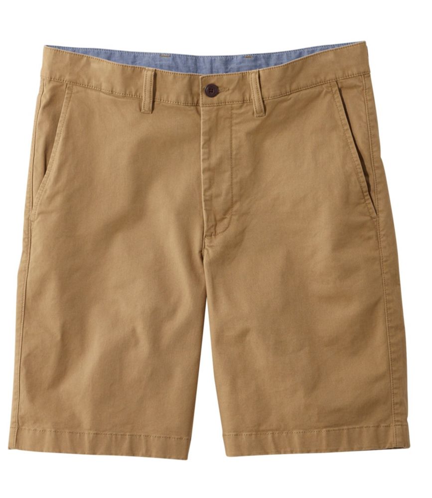 khaki stretch shorts