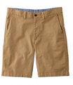 Men's Lakewashed Stretch Khaki Shorts, Heritage Khaki, small image number 0