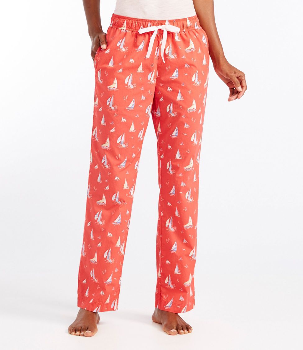 Women's Printed Lounge Pants – Comfortable Long Pajama Pants For