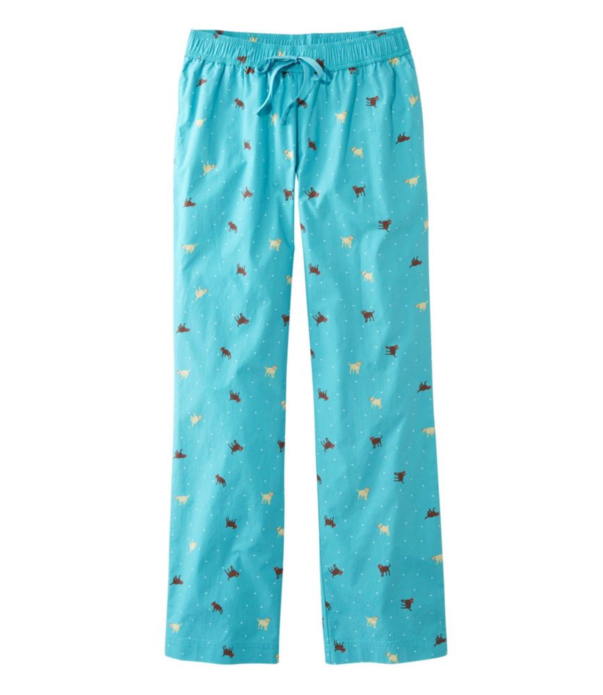 Women's Cotton Sleep Pants, Print Sleepwear at L.L.Bean