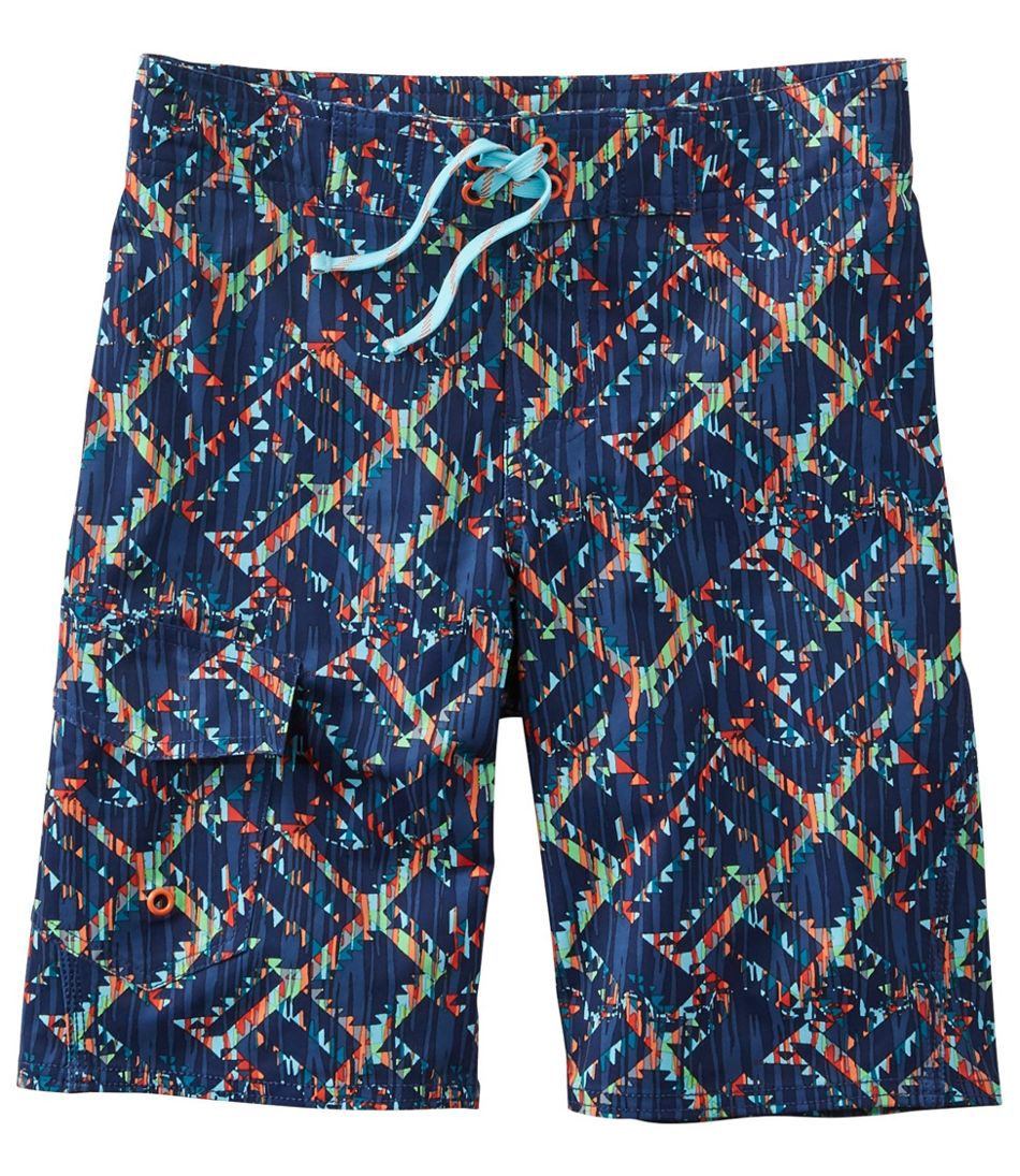 Boys' Riptide Stretch Board Shorts, Print | Swimwear at L.L.Bean