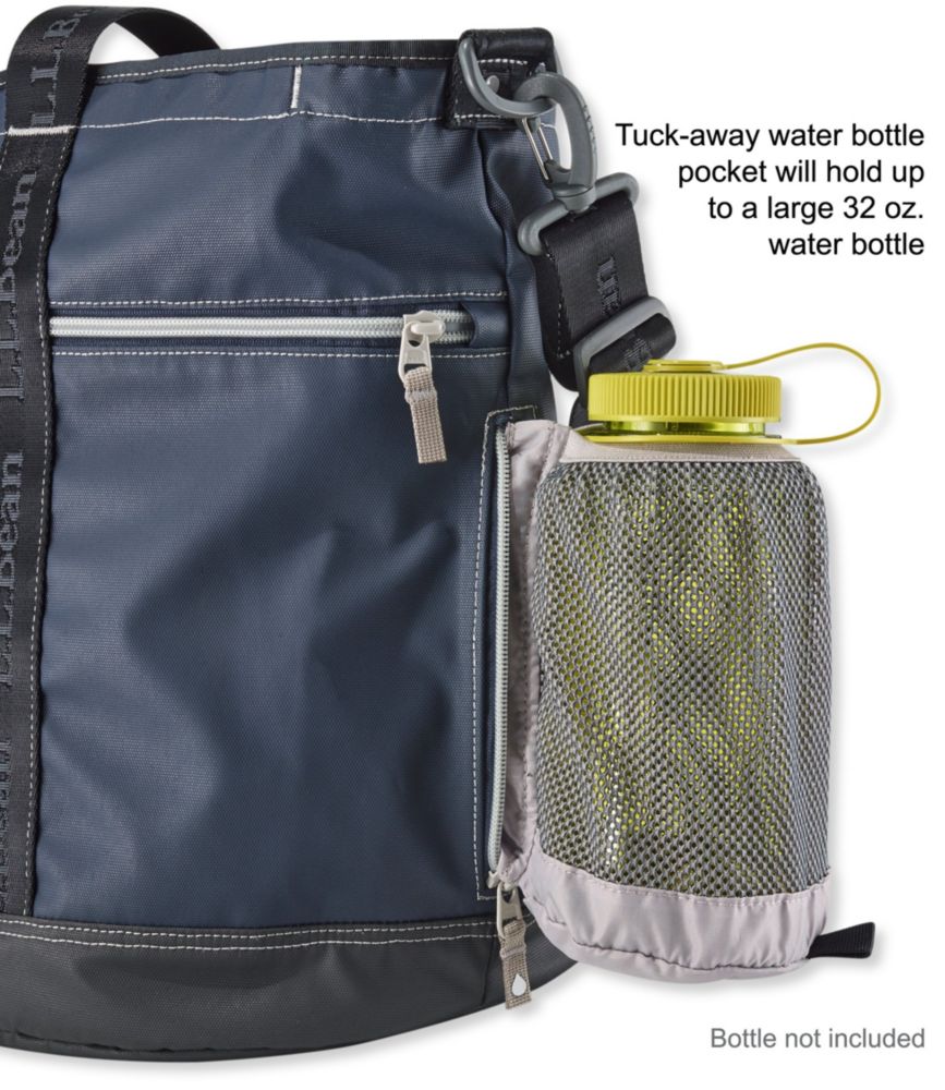 tote with water bottle pocket