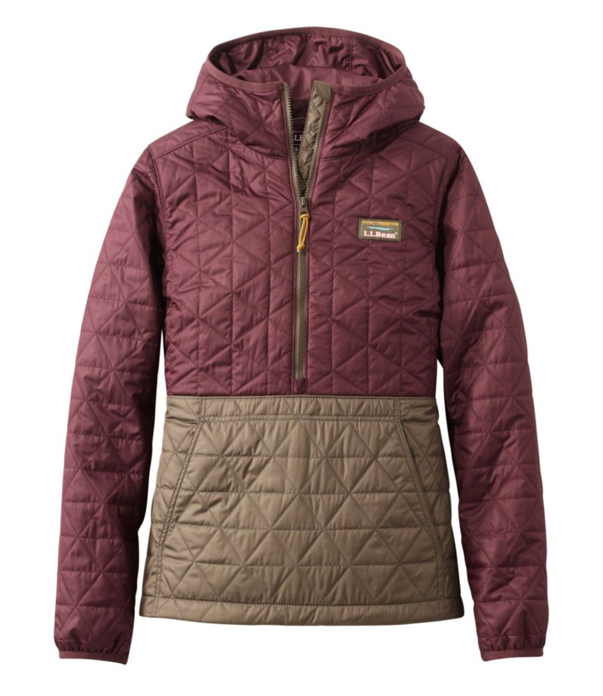 Women's Katahdin Insulated Pullover, Colorblock Insulated Jackets at