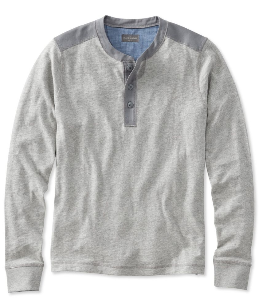 henley shirt long sleeve mens