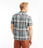 Men's Signature Madras Shirt, Short-Sleeve, Plaid