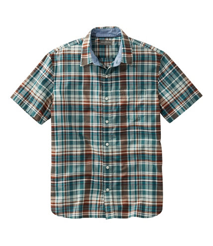 Men's Signature Madras Shirt, Short-Sleeve, Plaid | Shirts at L.L.Bean